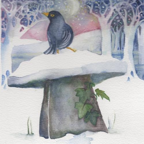 Blackbird singing in the dead of night