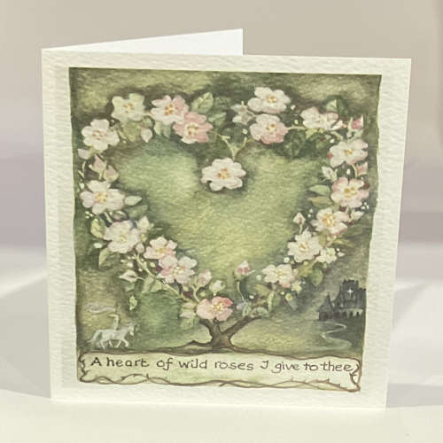 Heart of wild roses