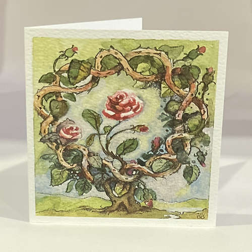 Rose wreath