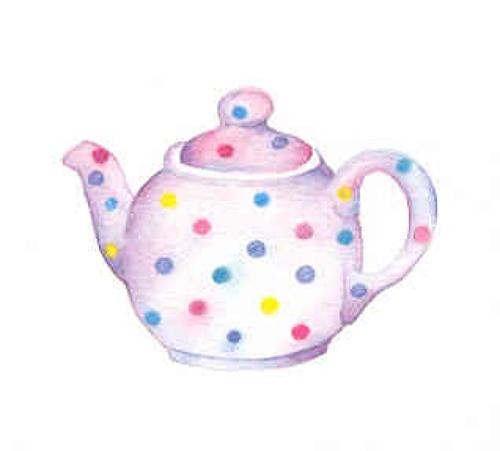 Spotty teapot
