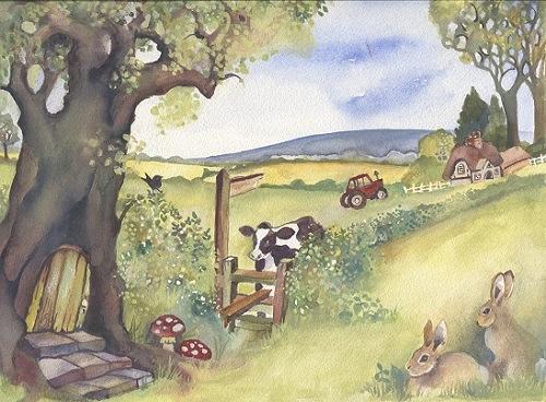 Who lives in the old oak tree?